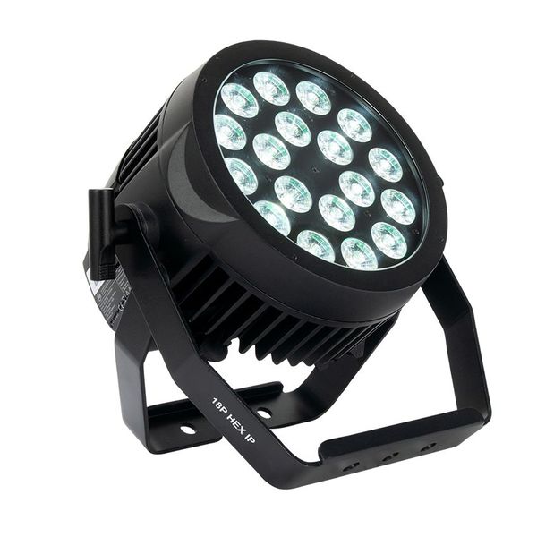 18P HEX IP-VERSATILE, HEAVY DUTY PAR, HEX LEDS, 25-DEG BEAM ANGLE, ALL METAL CONSRUCTION, IP65 RATED